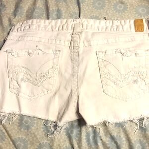 White colored Maurices shorts size 11/12